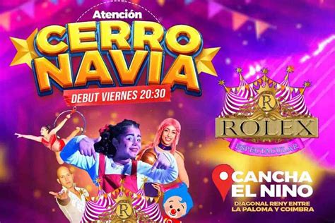 cuanto cuesta el ticket de circo rolex